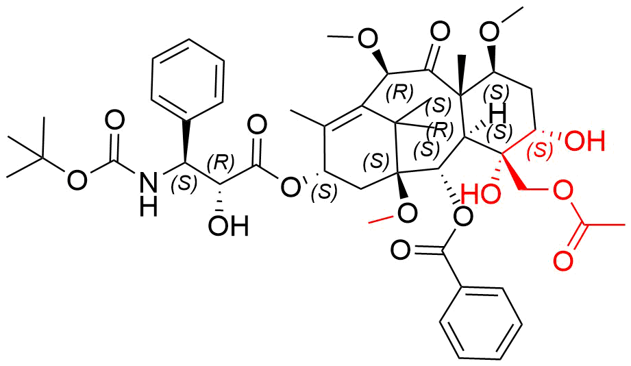 Cabazitaxel Impurity 49 Structure
