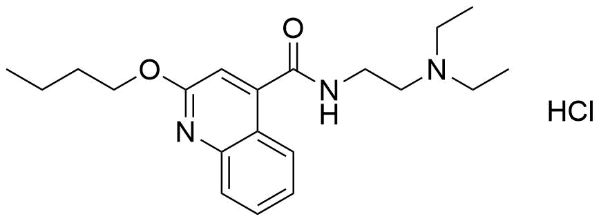 Cinchocaine Structure