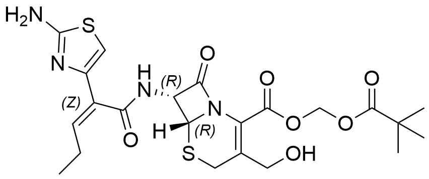 Cefcapene Pivoxil Impurity 8 Structure