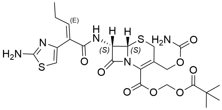 Cefcapene Pivoxil Impurity 21 Structure