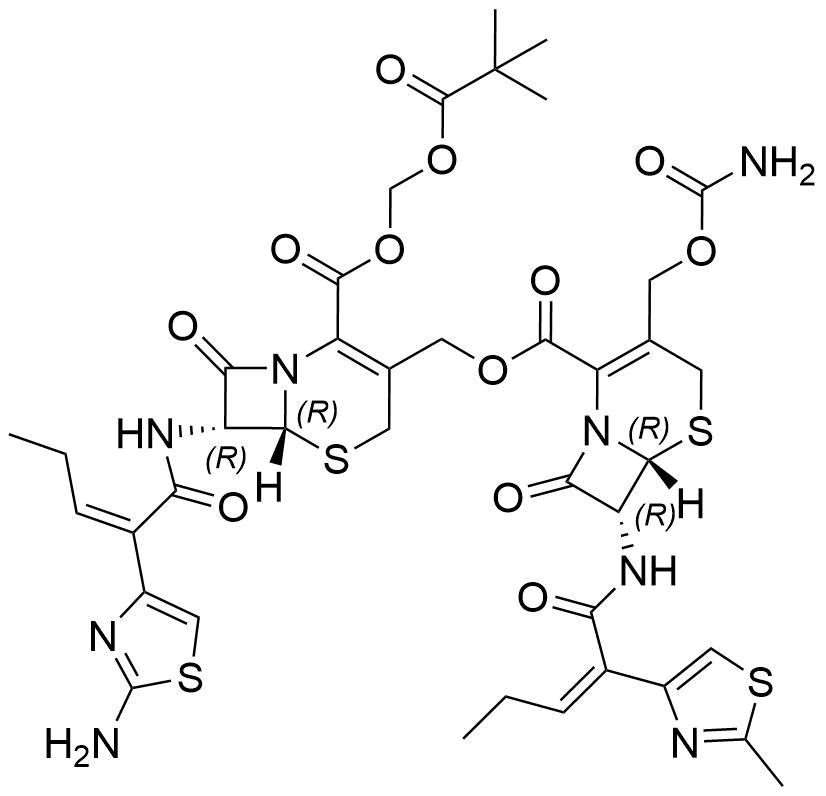 Cefcapene Pivoxil Impurity 25 Structure