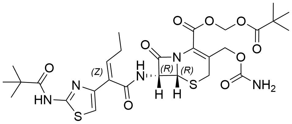 Cefcapene Pivoxil Impurity 27 Structure