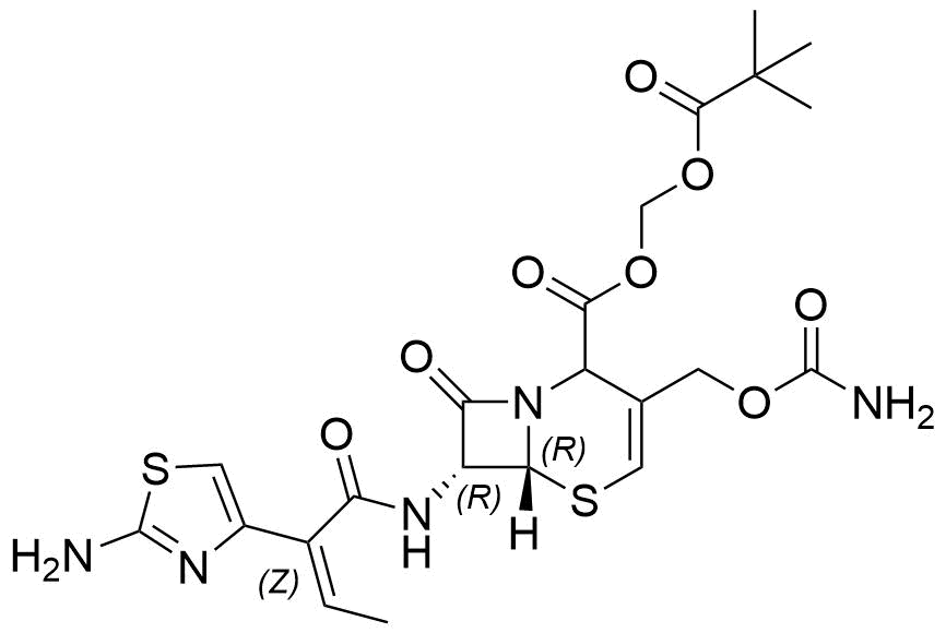 Cefcapene Pivoxil Impurity 32 Structure