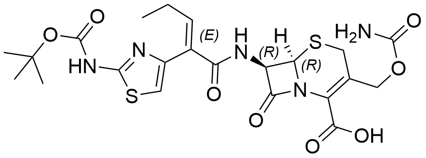 Cefcapene Pivoxil Impurity 64 Structure