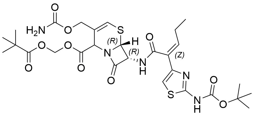 Cefcapene Pivoxil Impurity 65 Structure