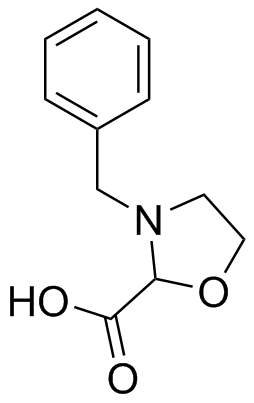 3-Benzyloxazolidine-2-Carboxylic Acid Structure