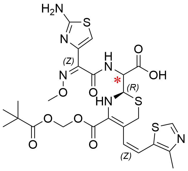 Cefditoren Pivoxil Open Ring impurity(P1) Structure