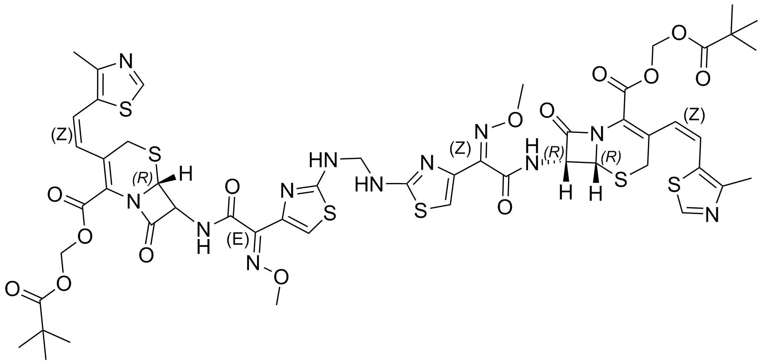 Cefditoren Pivoxil Impurity 19 Structure