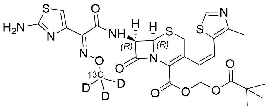Cefditoren Pivoxil Impurity 55 Structure