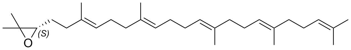 3(S)-Oxidosqualene Structure