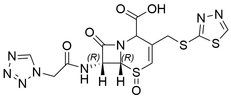 Ceftezole Sodium Impurity 2 Structure