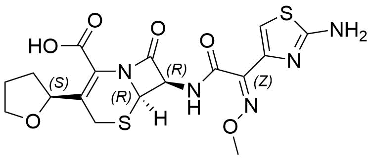 Cephalosporin Impurity 10 (Cefovecin) Structure