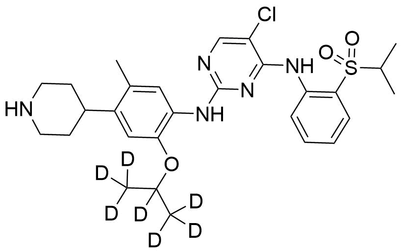 Ceritinib D7 Structure