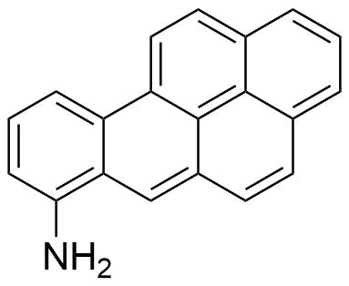 Benzo[Pqr]Tetraphen-7-Amine Structure