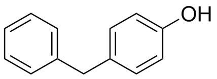 4-Benzylphenol Structure