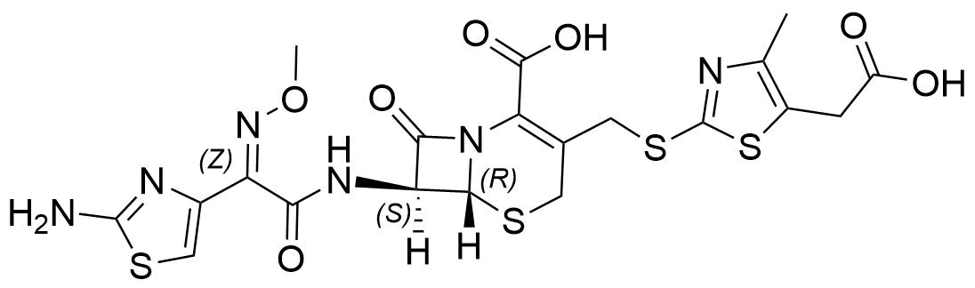 Cefodizime Impurity F Structure