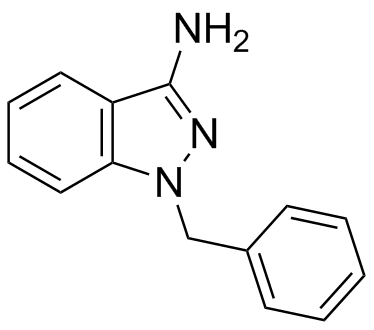 1-Benzyl-1H-Indazol-3-Amine Structure