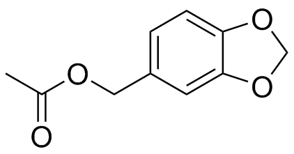 Benzo[D][1,3]Dioxol-5-Ylmethyl Acetate Structure