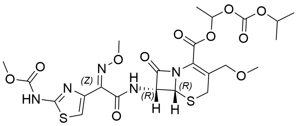 Cefpodoxime Proxetil Impurity 14 Structure