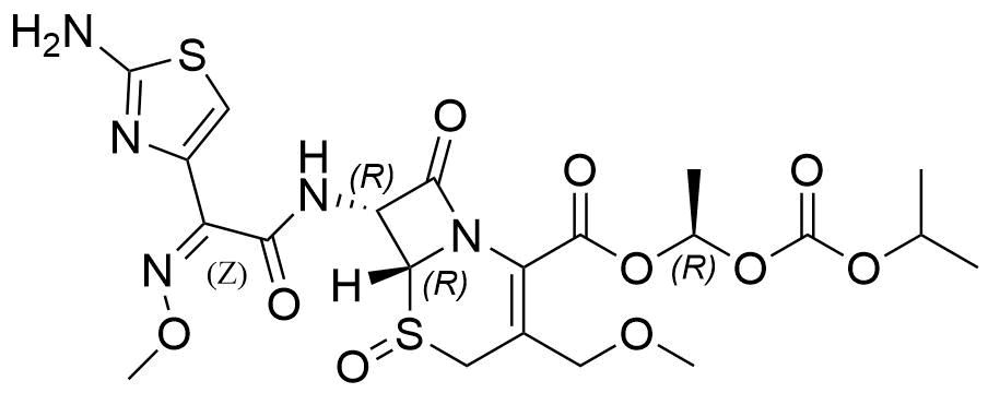 Cefpodoxime Proxetil Impurity 24 Structure