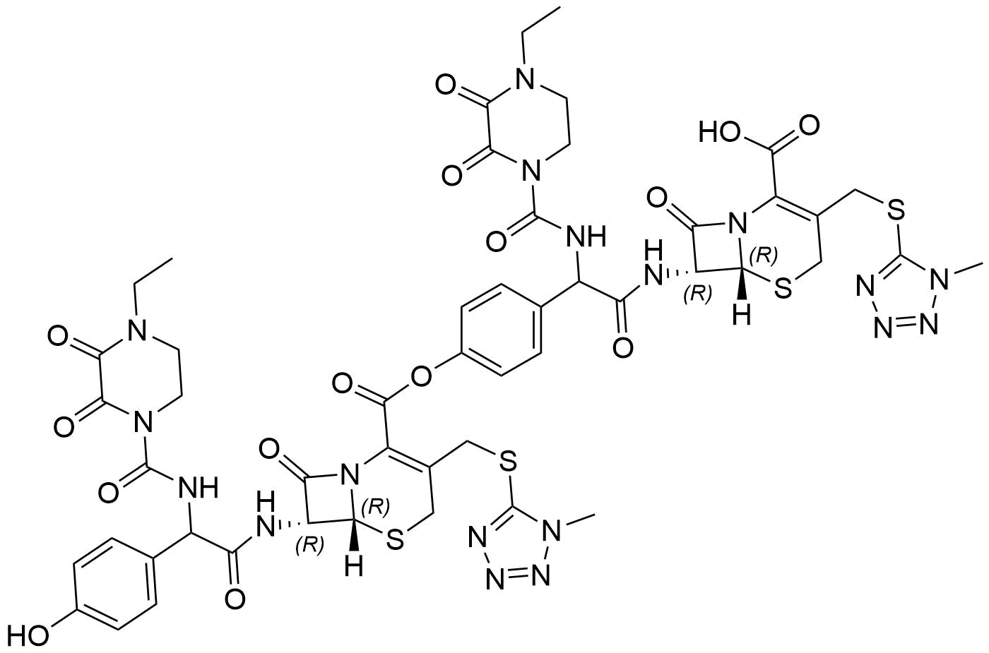 Cefoperazone Impurity 19 Structure