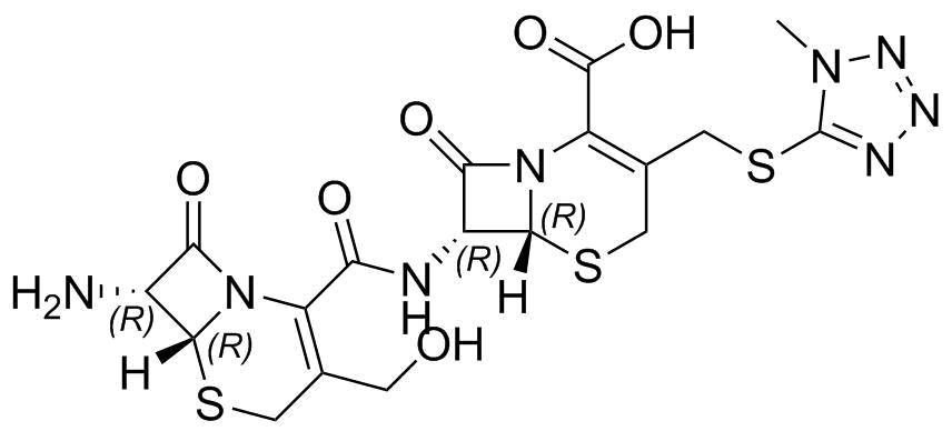 Cefoperazone Impurity 25 Structure