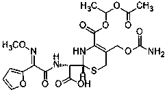 Cefuroxime Axetil Impurity 4 Structure