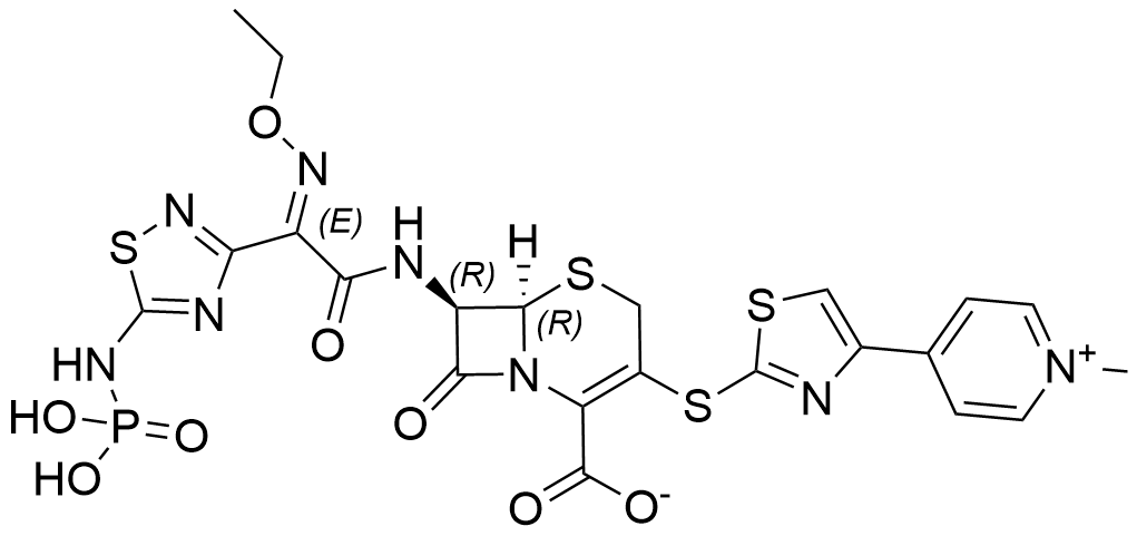 Ceftaroline Fosamil Impurity 15 Structure