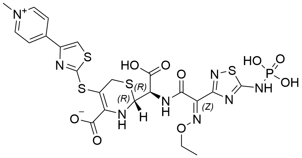 Ceftaroline Fosamil Impurity 18 Structure