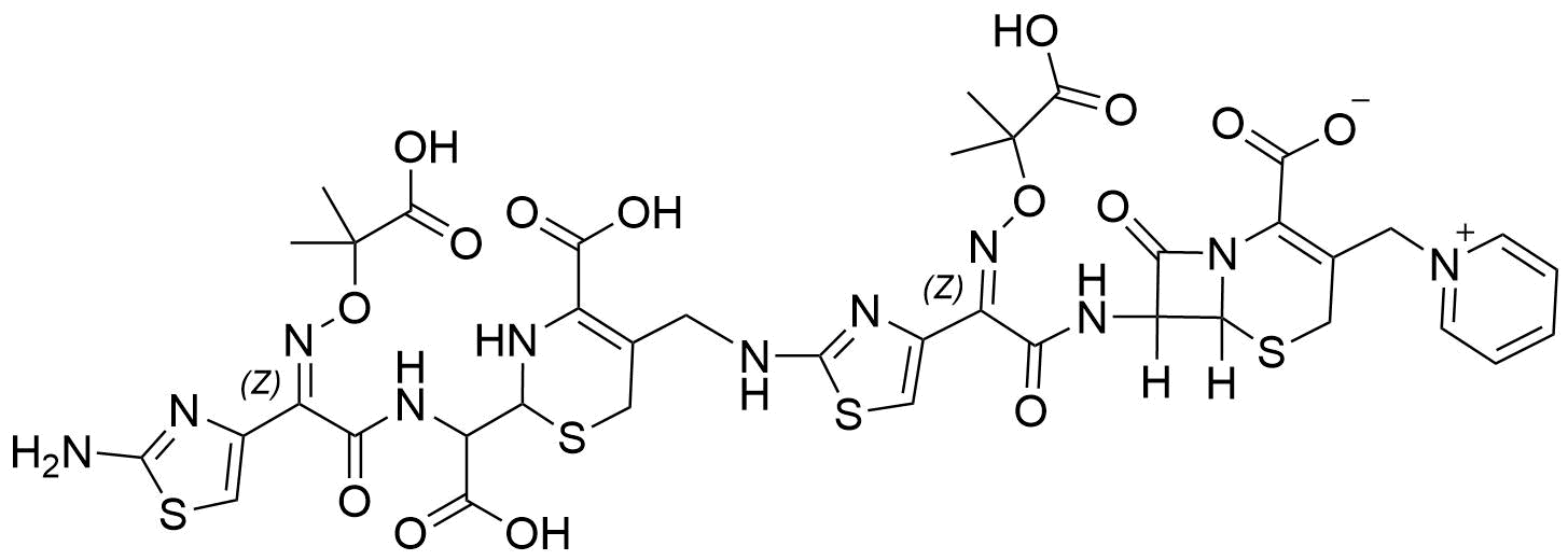 Ceftazidime Dimer Impurity 68 Structure