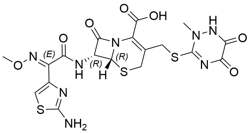 Ceftriaxone EP Impurity A((E)-Ceftriaxone) Structure