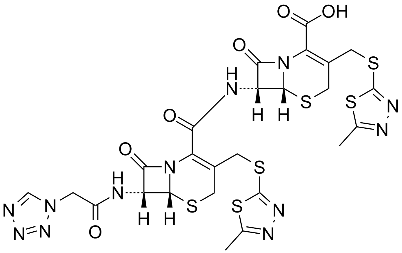 Cefazolin Impurity 34 Structure