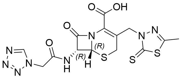 Cefazolin Impurity 72 Structure