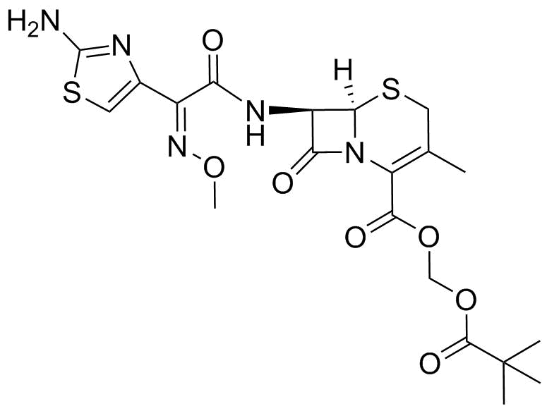 Cefetamet Pivoxil Structure