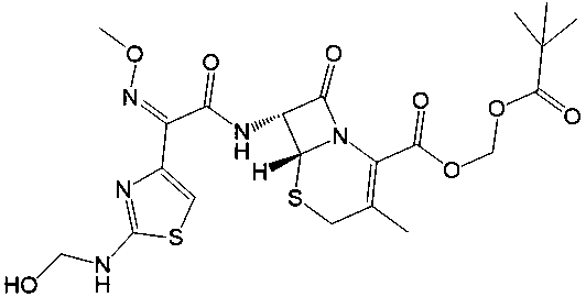 Cefetamet Pivoxyl Impurity 1 Structure