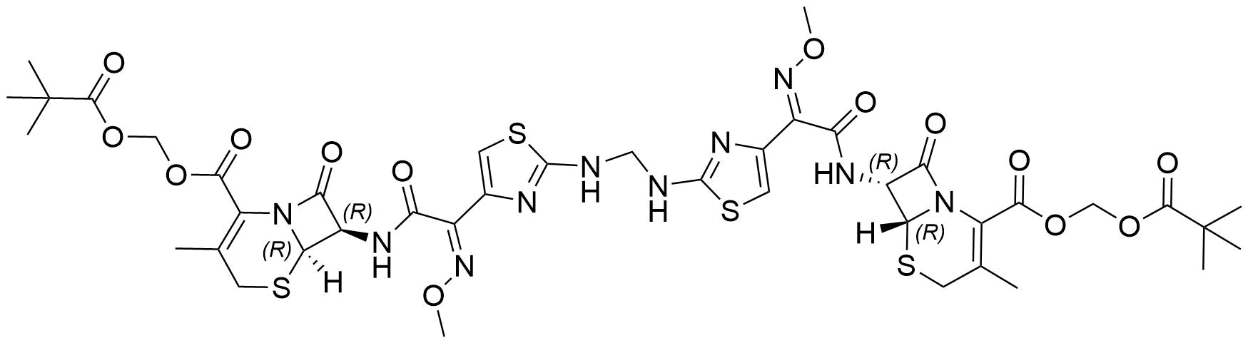 Cefetamet Pivoxyl Impurity 4 Structure