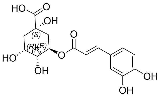 Trans-Chlorogenic Acid Structure