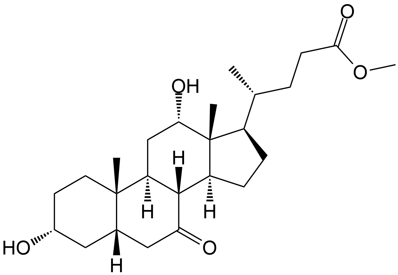 Cholic Acid Impurity 4 Structure