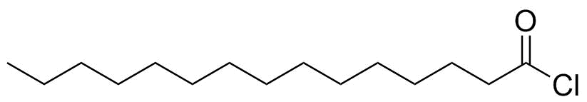 Pentadecanoyl Chloride Structure
