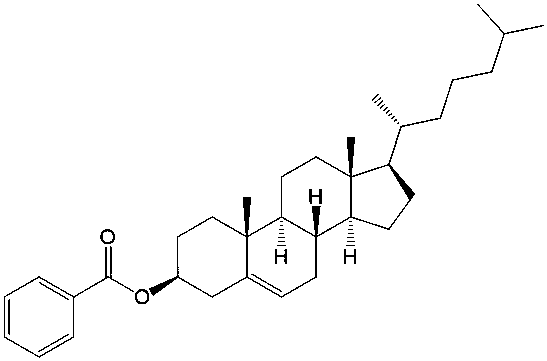 Cholesteryl Benzoate Structure