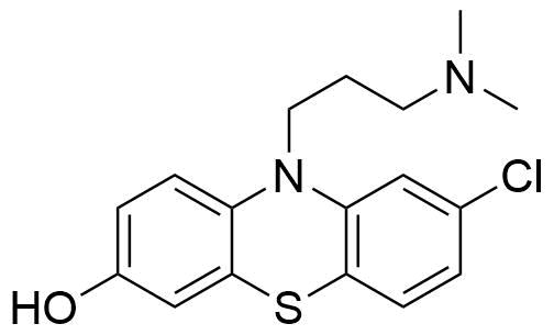 7-Hydroxy Chlorpromazine Structure