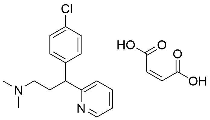 Chlorpheniramine Maleate Structure