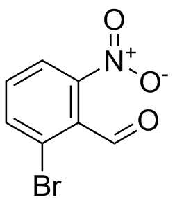 2-Bromo-6-Nitrobenzaldehyde Structure