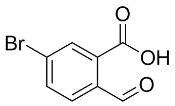 5-Bromo-2-Formylbenzoic Acid Structure