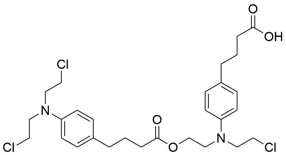 Chlorambucil EP Impurity E Structure