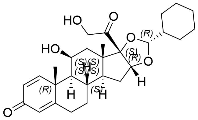 Ciclesonide EP Impurity B Structure