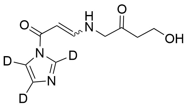 Clavulanic Acid Imidazole Derivative-D3 Structure