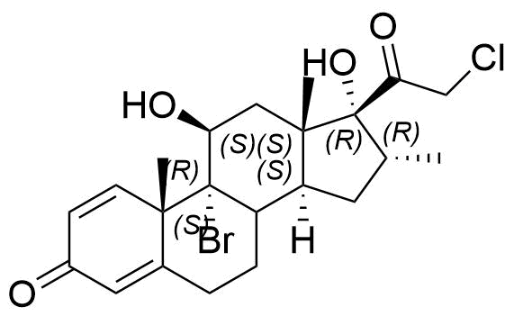 Clobetasol Propionate Impurity 4 Structure