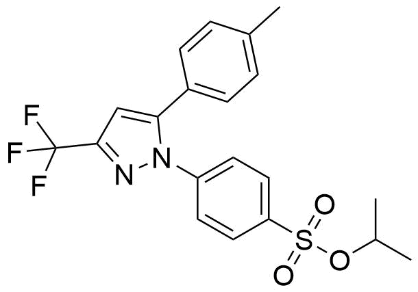 Celecoxib Impurity 25 Structure