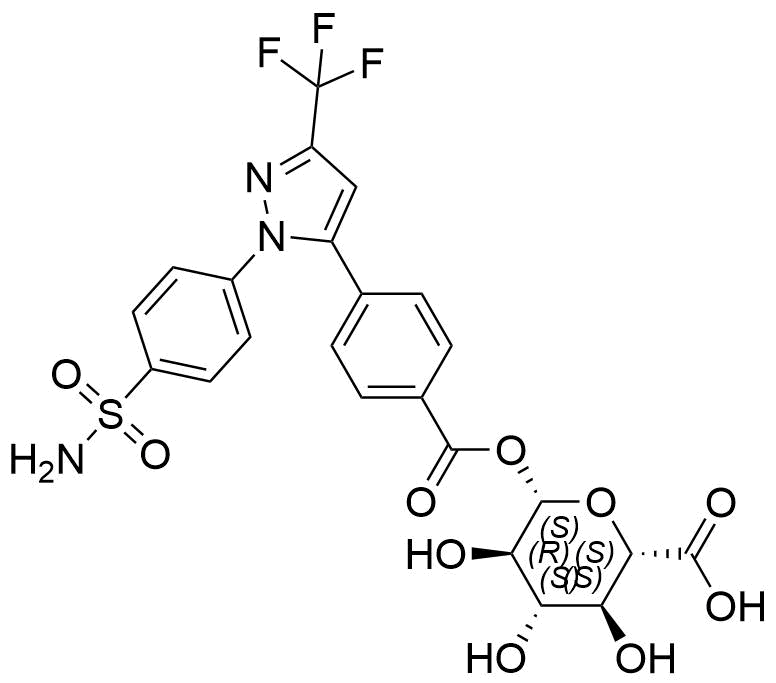 Celecoxib Metabolite M1 Structure